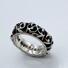 Anello a fascia Chrome Hearts