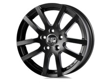 CERCHIO IN LEGA PER AUDI A1 6,0J15" 5X100 38 63,40 MSW MSW 22 MATT BLACK