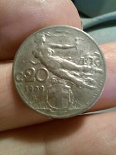 20 Centesimi 1909 RARA