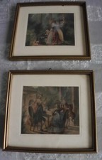 Quadretti con damine del