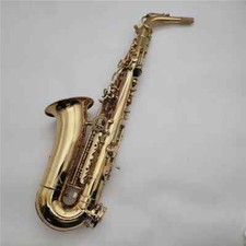 Nuovo sassofono contralto 767GL nuovo ottone oro laccato sax strumento con custodia