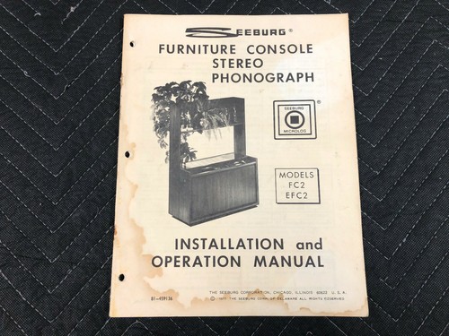 Fonografo stereo seeburg - fonografo,