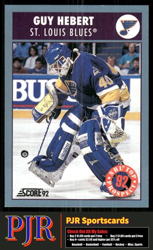 Guy hebert 1992 score - hebert, 1992-93