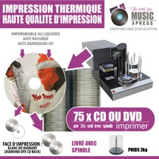 CD Duplicazione - 75 CD/DVD