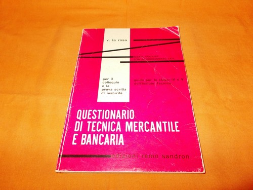 Questionario tecnica - questionario,