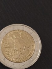 Moneta euro 100 jahre - moneta,