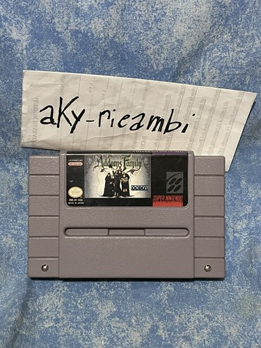 Super nintendo snes - snes, addams