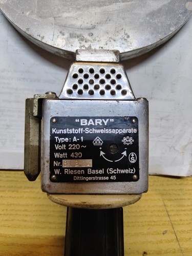 Saldatrice per plastica bary - saldatrice,