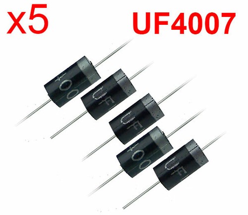 Diodo uf4007 1000v 1a - diodo,