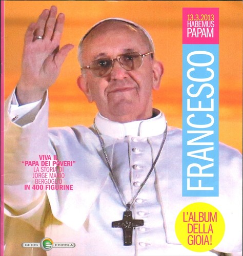 Album figurine papa - figurine, francesco