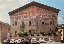 Cartolina Cavalese Trento Palazzo Magnifica Comunità di Fiemme viaggiata