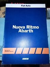 Manuale tecnico Fiat Ritmo Abarth