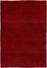 Tappeto persiano Gabbeh rosso