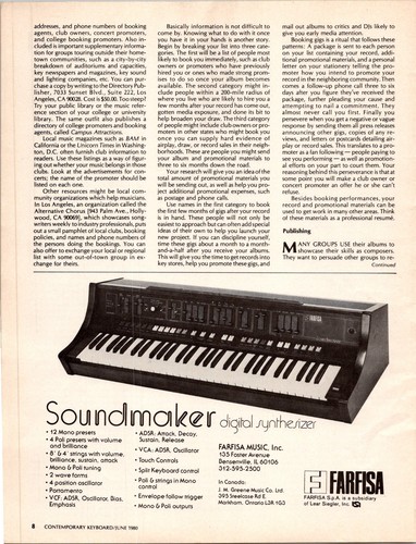 1980 soundmaker farfisa - •,