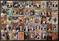 Lotto di 50 carte da baseball