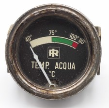 manometro temperatura acqua trattore epoca cat barca auto cruscotto ricambio