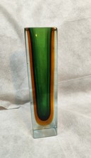 Vaso Murano vetro sommerso