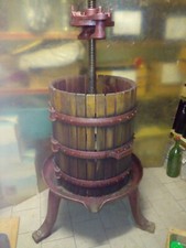 KIT SPREMITURA TORCHIO PIGIATRICE SPREMI UVA VINO Mosto 150  LITRI