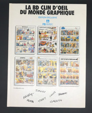 LAMBIL / DANY / BERCK / CAUVIN / DUPA / TIBET - 6 DEDICACES - TL 140 EX - NUM