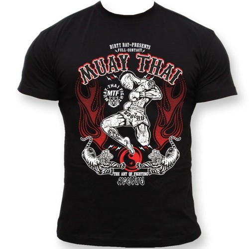 Shirt uomo dirty ray muay - t-shirt,