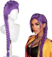 Parrucca Lunga Con Treccia