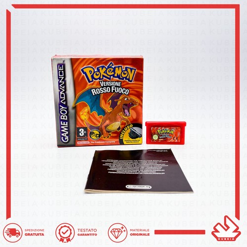 Pokémon rosso fuoco game boy - fuoco,