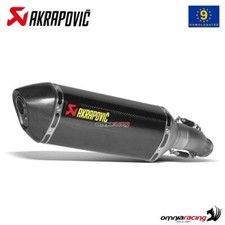 Terminale scarico Akrapovic omologato carbonio Suzuki GSXR600/GSXR750 2011-2017