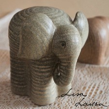 Statuina elefante lisa - statuina,