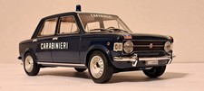 Modellino auto scala 1/18 1969 Fiat 128 Berlina Carabinieri LAUDORACING LM112CC Ltd e