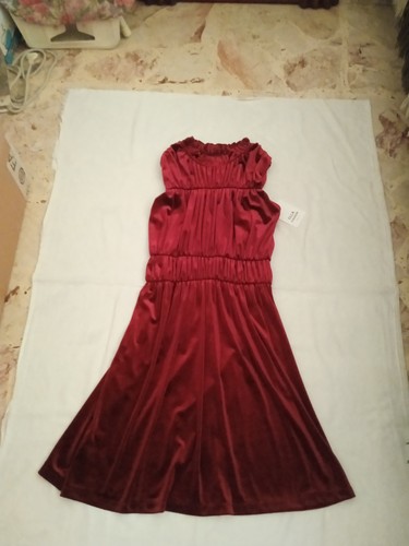 Vestito invernale bordeaux - , in