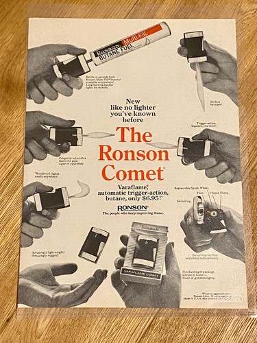 Ronson comet accendino - ronson,