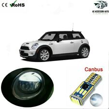 COPPIA LUCI POSIZIONE LED MINI COOPER R55 R56 R57 T10 W5W CANBUS NO ERROR 6000K