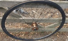 Ruota disco anteriore DHD 700c mozzo in lega bici bicicletta