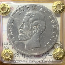 MONETA ROMANIA CAROL I 5 LEI