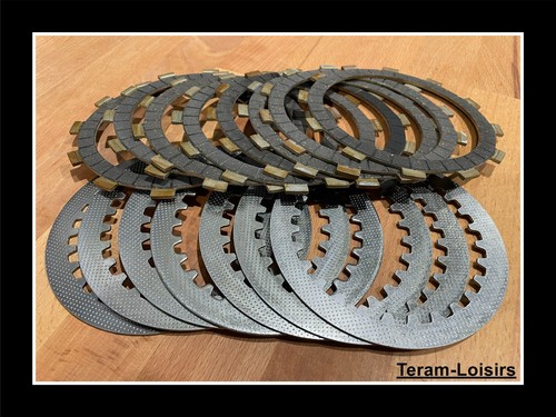 Kit disques garnis lisses - disques,