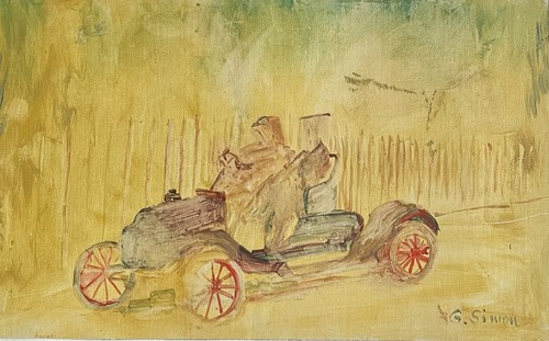 Quadro antico 1968 - , firmato