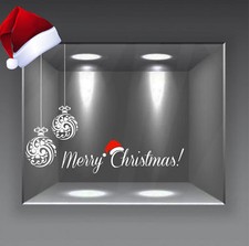 vetrofanie buon natale merry