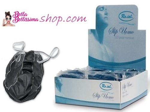 Slip uomo neri tnt - in, monouso