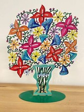 Pop art Metal Flowers Scultura "Campana Fiori" di DAVID GERSTEIN