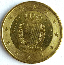 Moneta 10 Cent € Malta 2008