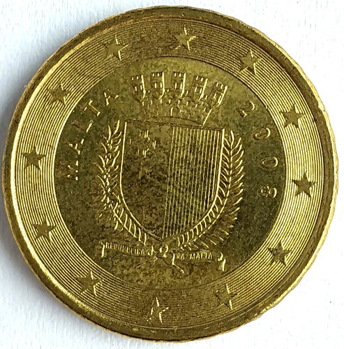 Moneta cent malta 2008 - 10,