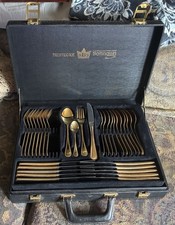 Posate vintage placcate oro