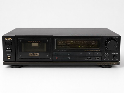 Aiwa f400 cassette - ad-f400, deck