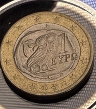 Moneda euro grecia 2002 - 1,