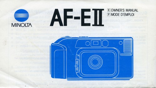 Minolta riva zoom eii - riva, af-eii