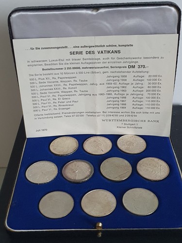 Vaticano serie papa - x, 500