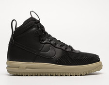 DZ5320-001 Nike Lunar Force 1 medio-alto nero sneaker scarpe uomo originali