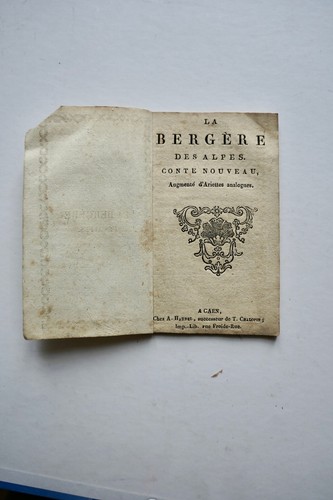 Colportage bergere des - ,
