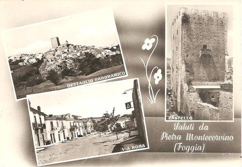 Saluti pietra montecorvino - saluti, da