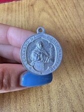 MEDAGLIA VOTIVA RELIGIOSA S. LEONARDO DA PORTO MAURIZIO S. ANTONIO DI PADOVA QW